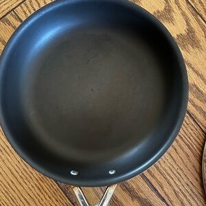 Le Creuset nonstick fry pans 10” and 8”